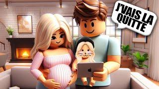 MA BABYSITTEUSE ENCEINTE MES PARENTS DIVORCENT SUR BROOKHAVEN ! ROBLOX