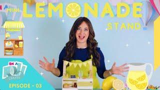 Mini Lemonade Stand! | All from Dollar Tree! #lemonade #diycrafts #dollartree