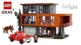 LEGO IDEAS Das Haus der Cullens aus Twilight (21354) - Speed build