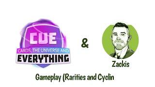 CUE Cards TCG - Gameplay (Rarities & Cycling)