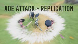 Unreal Engine 5 - Area of Effect Attacks - Multiplayer Replication - Action RPG #150