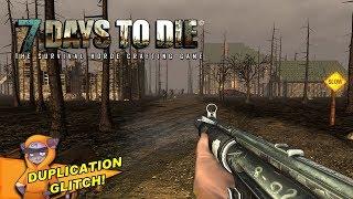 7 Days To Die - Duplication Glitch - Double Any Materials In Seconds, 7 Days To Die! (Tutorial)