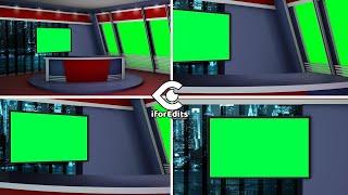 Free News Room with 4 Camera Movements | FREE TO USE | iforEdits