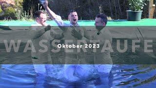 Wassertaufe Oktober 2023 | FECG Aldingen