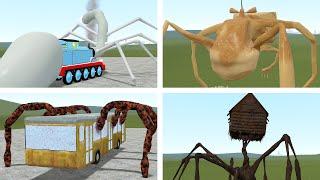 I PLAYING AS BUS EATER VS MEGAHORN VS HOUSE HEAD VS CURSED THOMAS in Garry's Mod