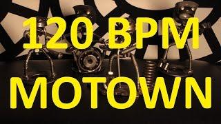 120 BPM - MOTOWN Style - 4/4 Drum Track - Metronome - Drum Beat
