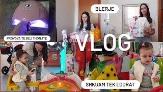 Vlog/ Provova te bej thonjte me manikyr xhel, shkuam tek lodrat, blerje, shetitje etj| Migena Elezi