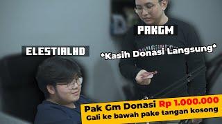 Kagetin @ElestialHD  Donasi Langsung 1 JUTA ke Rumahnya!