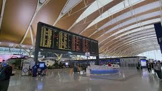 Terminal 2 T2 Check-in Departure PVG Shanghai Pudong International Airport & Domestic 上海浦东国际机场 China