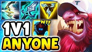 NOBODY IN THE GAME CAN 1V1 TRUNDLE WITH THESE ITEMS! (LITERAL WHAC-A-MOLE)