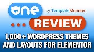 One By Template Monster Review: +1000 Elementor Wordpress Themes, Layouts, And Plugins?!