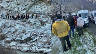 Hakkari’de dağdan düşen genç yaşamını yitirdi