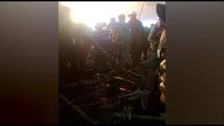 Several injured as stadium collapses during Kabaddi match in Telangana Suryapet district