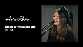 BEHM - Ethän Tarkoittanut Sitä (live & unplugged) – Genelec Music Channel