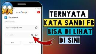 2 Cara Melihat Kata Sandi Facebook Yang Lupa