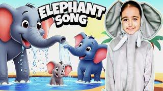 Join the Fun with the Elephant Song! | Nursery Rhymes | Kids Songs and Baby Songs