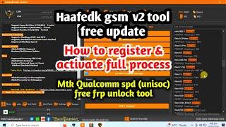 Haafedk gsm v2 new update | oppo, vivo, realme, xiaomi, samsung free frp unlock tool