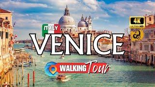 Exploring Venice [Italy ] Walking Tour 4K | Immersive Sounds 4K UHD 60fps