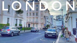 Walking London Chelsea to Victoria via Belgravia | 4K HDR Virtual Walking Tour around London City