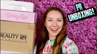 PR Haul Unboxing | SO MANY AMAZING NEW BEAUTY PRODUCTS!
