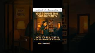 Break Free from Comfort Zone, Stop Excuses & Laziness #shorts