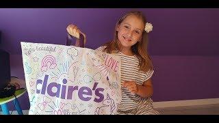 Notre shopping chez Claire's