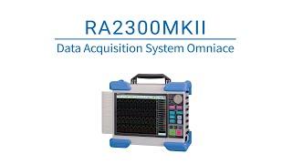 Introduction of industrial measurement equipment from A&D | The Omniace RA2300MKⅡ