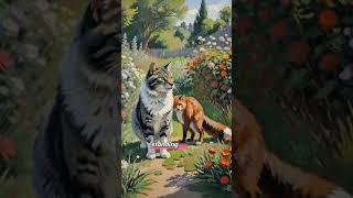 Whiskers: The Brave GuardianCat     #bravecat #guardian #sneakyfox #loyalty#inspiration