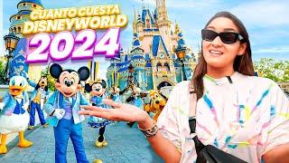 Cuánto CUESTA IR a DISNEYWORLD ORLANDO 2024 | Precios y novedades 2024 | Presupuesto Completo DISNEY