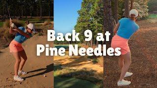 Course Vlog... Pine Needles back 9