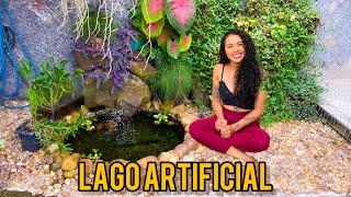 Como fazer lago artificial barato!