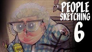 SUPER SECRET tip for INSTANTLY improving your drawings - people sketching - episode 6