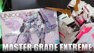 More Extreme Than The Perfect Grade!? MGEX 1/100 Unicorn Gundam Unboxing