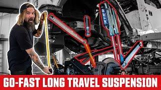 Getting My Jeep Ready For The WHOOPS! Custom Go Fast Long Travel Suspension | Driving Line BUILDS