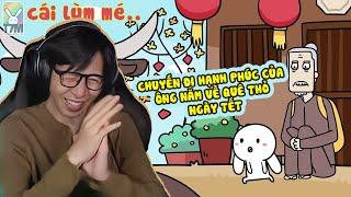 CHUYẾN ĐI HẠNH PHÚC CỦA ÔNG NĂM VỀ QUÊ THỎ NGÀY TẾT | ViruSs Reaction !