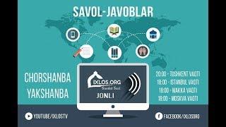 LIVE: Savol-javoblar (06.08.2017)