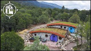 Family builds hobbit-like earth home - buried in the ground!