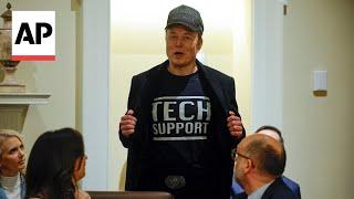 Elon Musk describes himself as 'tech support' for the government