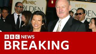 Gene Hackman and wife both died of natural causes, but several days apart | BBC News