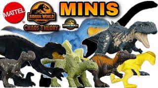 NEW & FORGOTTEN Jurassic World Chaos Theory Minis | Scorpios Rex, Lythronax, Titanosaur & More!!