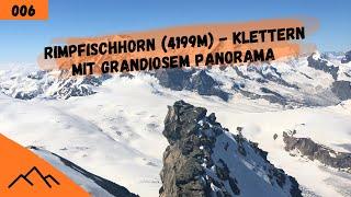 Rimpfischhorn (4199m) | Klettern zum Gipfel | Bergsteigen im Wallis