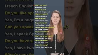 English Conversation Practice - English Speaking and Listening Practice