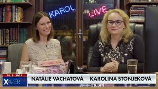 Natálie Vachatová | Karolina Stonjeková s hostem