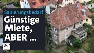 Günstige Miete, aber extrem hoher Sanierungsbedarf – Pilotversuch in Regensburg | Abendschau | BR24