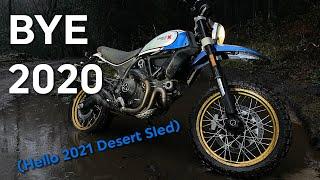 THANK YOU for making 2020 great | 2021 Ducati Scrambler Desert Sled vlog