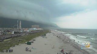 Shelf Cloud Spotted Over Beach In Ocean City