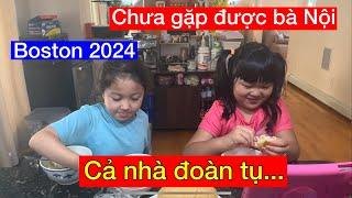 Bối qua Thăm Nội và Em Rể mới từ Việt Nam qua định cư Mỹ .