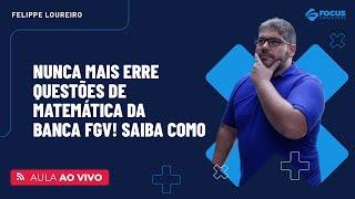 Nunca mais erre questões de matemática da banca FGV! Saiba como