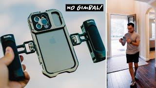 How to Shoot Real Estate REELS Without a GIMBAL! - iPhone 13 Pro + SmallRig Video Kit Lite Review