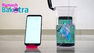 Moto X4 Water Test